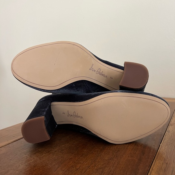 Sam Edelman - Blue Grey Suede Sock Bootie - Size 8 - Picture 10 of 11